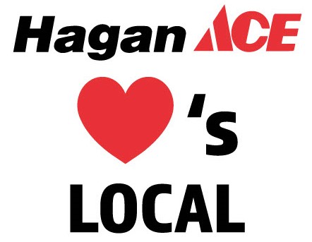Hagan Ace Loves Local stacked