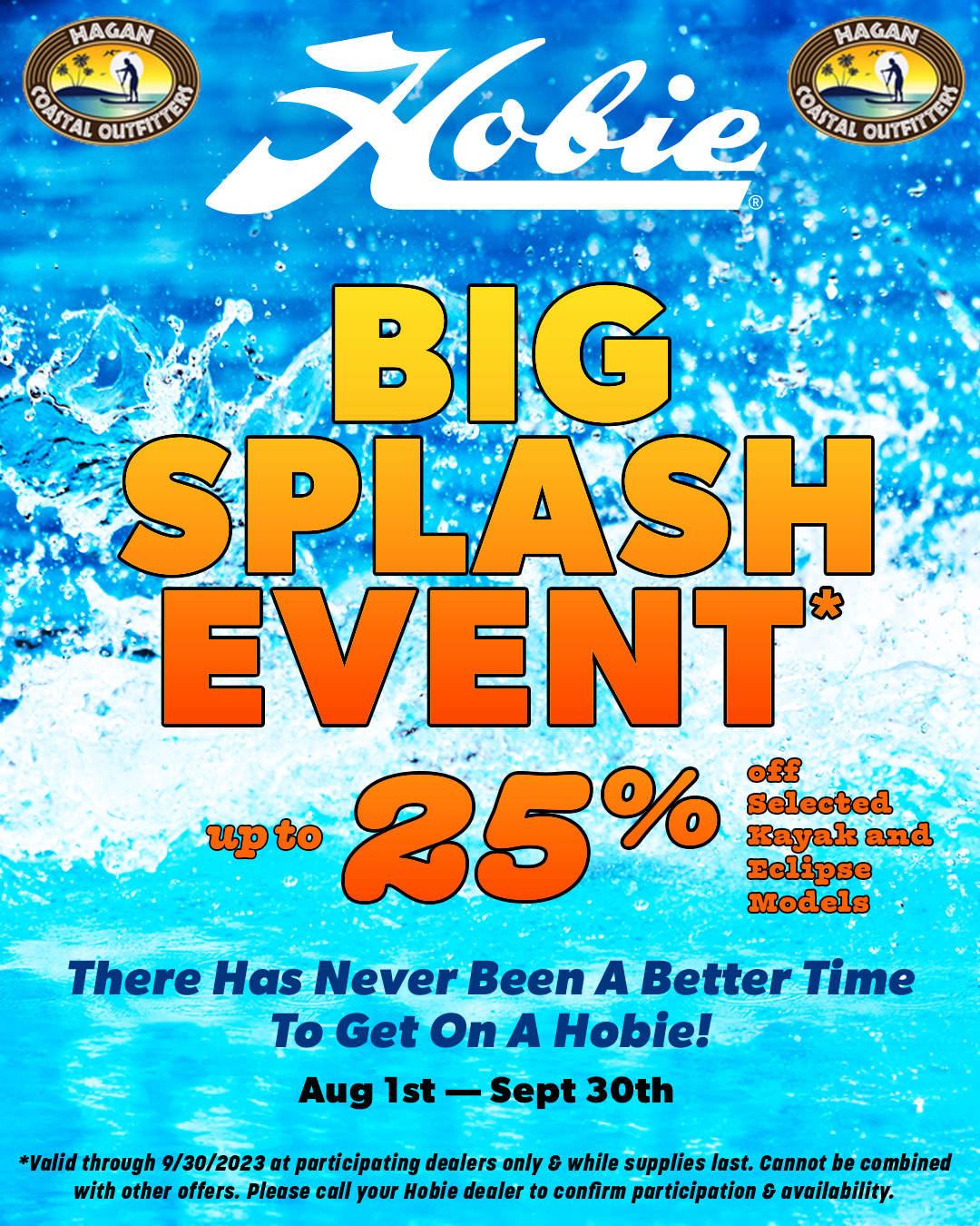 Big Splash Event at Hagan Coastal Outfitters