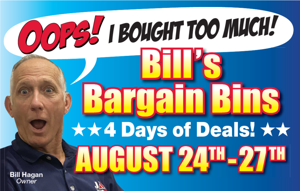 Bill's Bargain Bins 2023 Hagan Ace Hardware