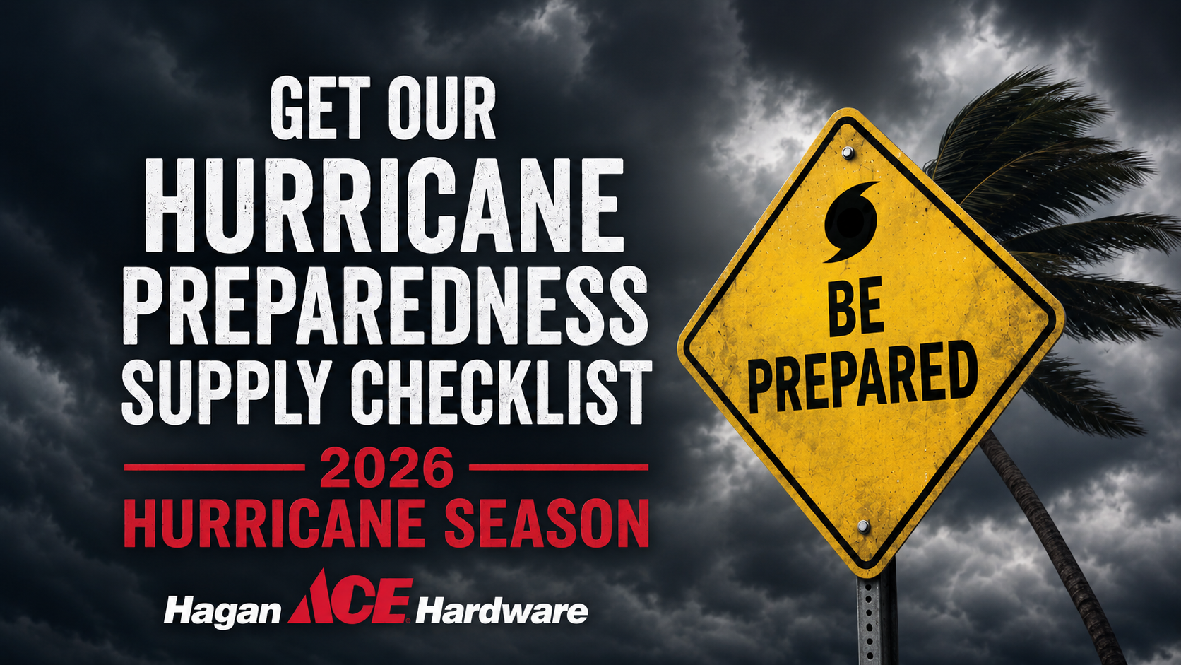hurricane preparedness checklist 2026