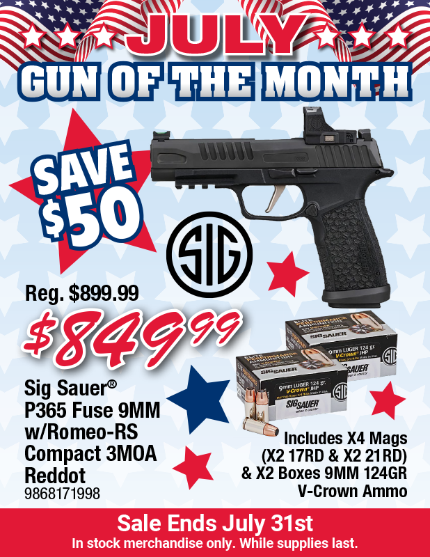 173317 hagan gun c july 2026 July 2026 special promotion 2