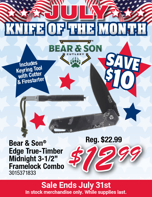 173317 hagan knife july 2026 July 2026 special promotion 5